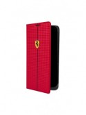 COQUE RIGIDE FERRARI IPHONE 5/S COLLECTION CUIR ROUGE