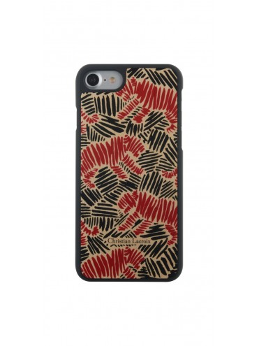 ETUI PORTEFEUILLE FIAT 500 ROUGE / IPHONE 5