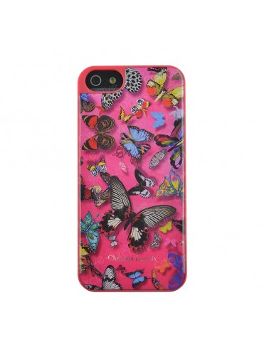 COQUE RIGIDE CHRISTIAN LACROIX BUTTERFLY ROSE