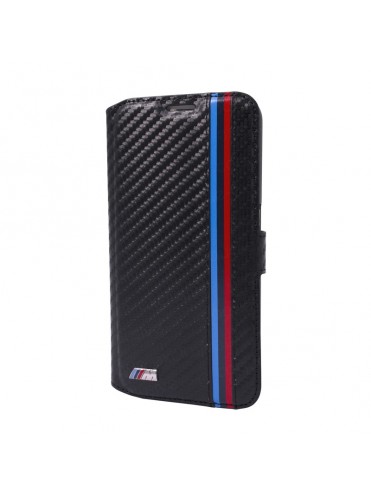 ETUI FOLIO BMW M COLLECTION NOIR CARBONE EFFECT