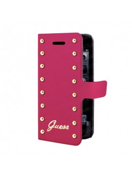ETUI FOLIO ROSE GUESS STUDDED COLLECTION